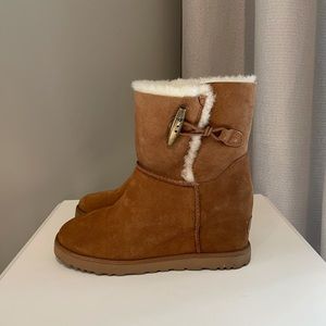 Ugg Classic Femme Button Wedge Boots